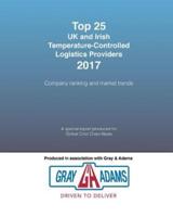 Top 25 UK and Irish Temperature-Controlled Logistics Providers 2017