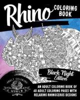 Rhino Coloring Book