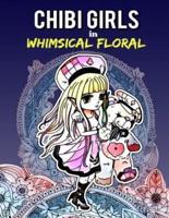 Chibi Girls in Whimsical Floral