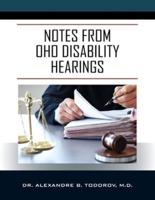 Notes from OHO Disability Hearings