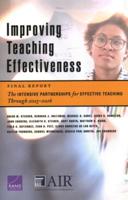 Improving Teaching Effectiveness