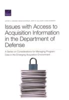 Issues With Access to Acquisition Information in the Department of Defense