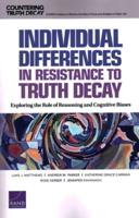 Individual Differences in Resistance to Truth Decay