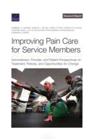 Improving Pain Care for Service Members