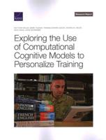 Exploring the Use of Computational Models to Personalize Training
