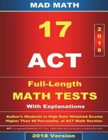 2018 ACT Math Tests 1-17