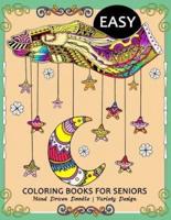 Easy Coloring Book For Seniors