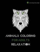 Animals Coloring for Adults Relaxation