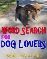 Word Search for Dog Lovers