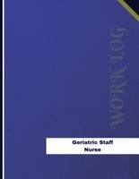 Geriatric Staff Nurse Work Log