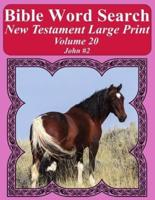 Bible Word Search New Testament Large Print Volume 20