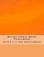 Blank Comic Book Panelbook