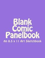 Blank Comic Panelbook