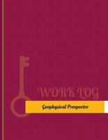 Geophysical Prospector Work Log