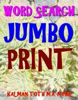 Word Search Jumbo Print