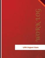 LPN Urgent Care Work Log