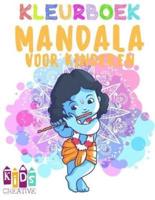 Mandala Kleurboek Voor Kinderen 4-6 Jaar Oud Makkelijk Mandalas