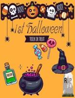 1st Halloween (Coloring Book for Adult )