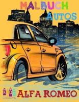 Autos Alfa Romeo Malbuch Für Kinder Aktivitätsseiten Für Vorschulkinder (Autos Malbuch Für Kinder Alter 4-8) Band 1