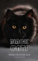 Black Cats Weekly Planner 2018
