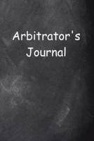 Arbitrator's Journal Chalkboard Design