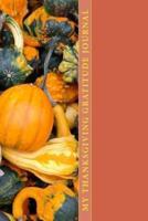 My Thanksgiving Gratitude Journal