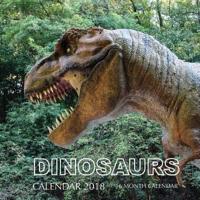 Dinosaurs Calendar 2018