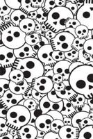 Color My Cover Halloween Journal - Skulls