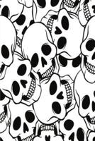 Color My Cover Halloween Journal - Smiley Skulls