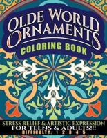 Olde World Ornaments Coloring Book