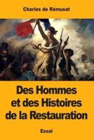 Des Hommes Et Des Histoires De La Restauration