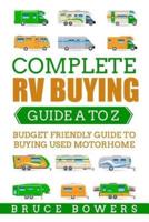 Complete RV Buying Guide A to Z