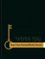 Jigger-Crown-Pouncing-Machine Operator Work Log