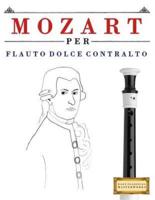 Mozart Per Flauto Dolce Contralto