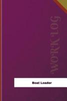 Boat Loader Work Log