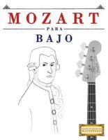 Mozart Para Bajo