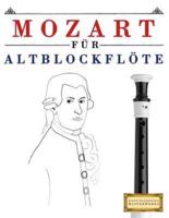 Mozart Für Altblockflöte