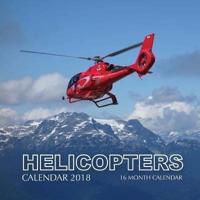 Helicopters Calendar 2018