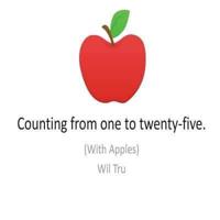Counting From One To Twenty-Five With Apples