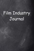 Film Industry Journal Chalkboard Design