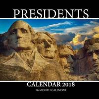 Presidents Calendar 2018