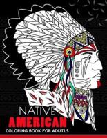 Native American Coloring Book for Adutls