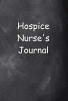 Hospice Nurse's Journal Chalkboard Design