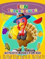 Fun Thanksgiving Activity Books for Kids