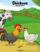 Chickens Coloring Book 2