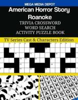 American Horror Story Roanoke Trivia Crossword Word Search Activity Puzzle Book