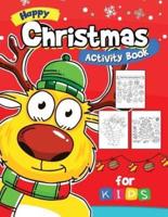 Happy Christmas Activity Book for Kids