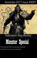 Rolemaster Blog Monthly