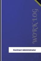 Contract Administrator Work Log