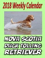 2018 Weekly Calendar Nova Scotia Duck Tolling Retriever